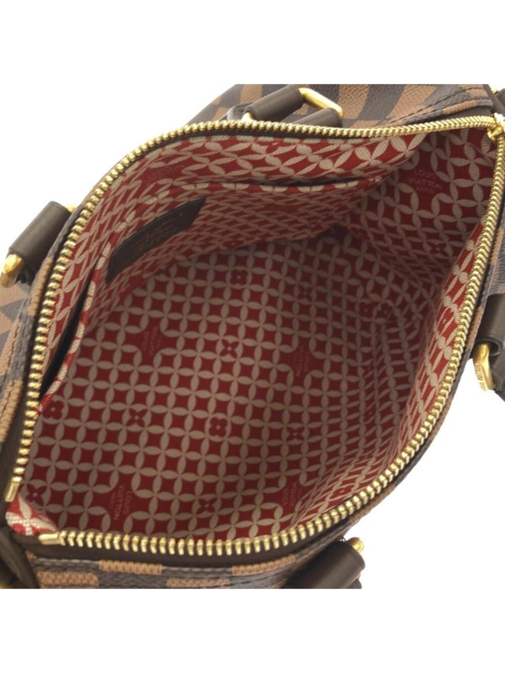 Louis Vuitton Damier Friendship Speedy Bandouliere 25 cm Boston Bag - Picture 6 of 6